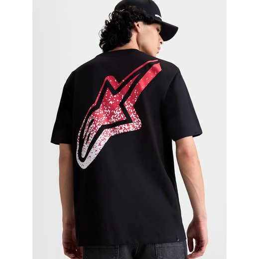 ALPINESTARS METEOR CSF – VOĽNOČASOVÉ MOTO TRIČKO (ČIERNA)