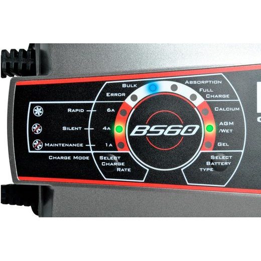 NABÍJAČKA AKUMULÁTOROV BS-BATTERY PRO SMART BS60 12V 1/4/6A