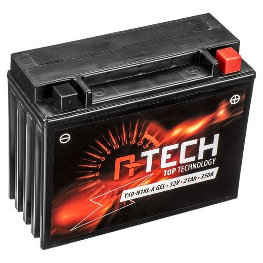 BATÉRIA 12 V, Y50-N18L-A, 20AH, 260A, KONVENČNÍ 205X90X162, A-TECH (VČ. BALENIE ELEKTROLYTU)