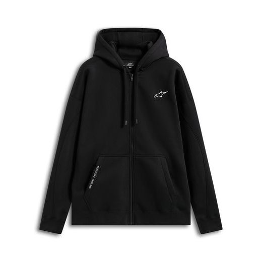 ALPINESTARS PIONEER OVERSIZED HOODIE – VOĽNOČASOVÁ MOTO MIKINA (ČIERNA)