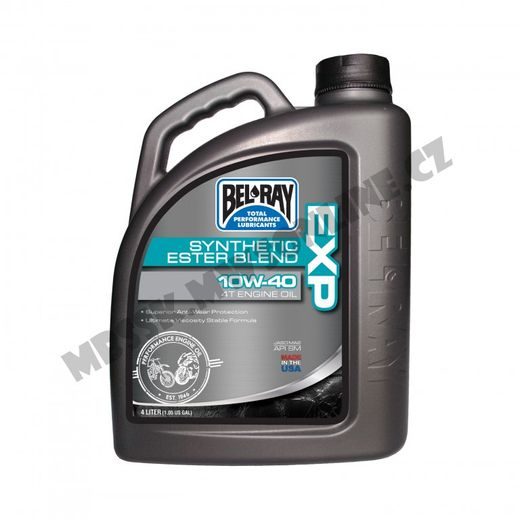 MOTOROVÝ OLEJ BEL-RAY EXP SYNTHETIC ESTER BLEND 4T 10W-40 4 L