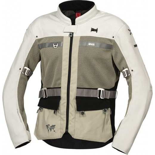 BUNDA IXS VENTURE-BIG AIR 1.0 X2-061425 ABBEY STONE-LIGHT GREY 4XL