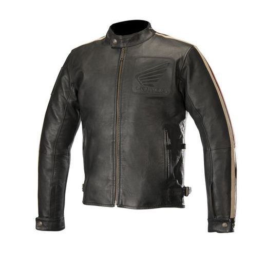BUNDA CHARLIE HONDA KOLEKCE, ALPINESTARS (ČERNÁ/KRÉMOVÁ/ČERVENÁ) 2023