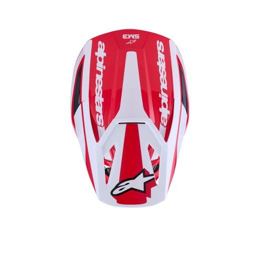 PRILBA S-M3 HEAT, ALPINESTARS (ČERVENÁ/BÍLÁ/ČERNÁ) 2026