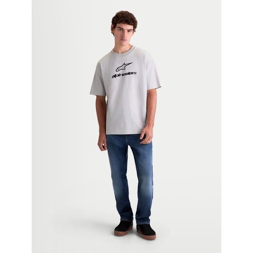 ALPINESTARS PRELUDE OVERSIZED CSF – VOĽNOČASOVÉ MOTO TRIČKO (SIVÁ)