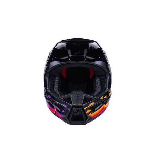 PRILBA S-M3 FORCE, ALPINESTARS (ČERNÁ/ŽLUTÁ/ČERVENÁ/BÍLÁ) 2026