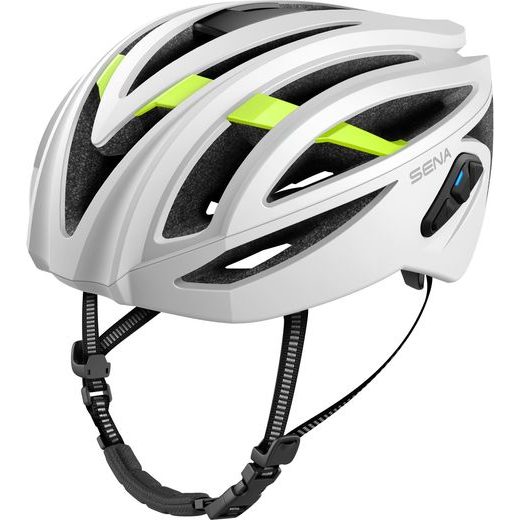 CYKLO PRILBA S HEADSETOM R2 EVO, SENA (MATNÁ BIELA)