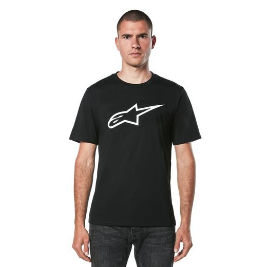 ALPINESTARS AGELESS 2.0 CSF – VOĽNOČASOVÉ MOTO TRIČKO (ČIERNA/BIELA)