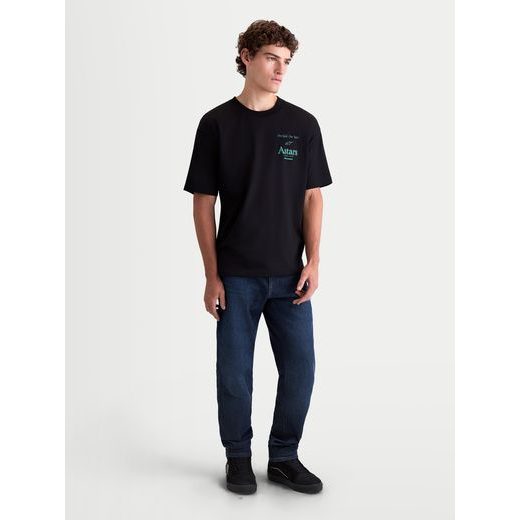 ALPINESTARS POST OVERSIZED CSF – VOĽNOČASOVÉ MOTO TRIČKO (ČIERNA)