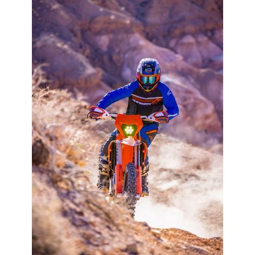 ALPINESTARS MAXDURA DUAL – MOTOCYKLOVÉ NOHAVICE NA CESTNÚ JAZDU (MODRÁ/TMAVO SIVÁ/ORANŽOVÁ) 2026