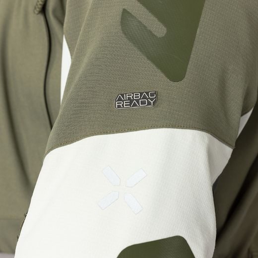 LAMINATED JACKET IXS VENTURE-STX 1.0 X2-011405 LIGHT GREY-OLIVE K3XL