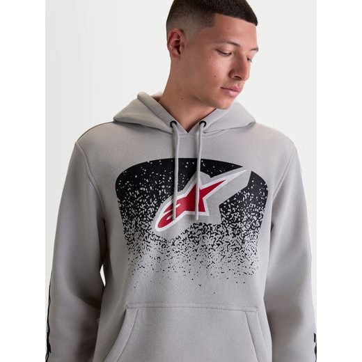 ALPINESTARS OBSESSED HOODIE – VOĽNOČASOVÁ MOTO MIKINA (SIVÁ)