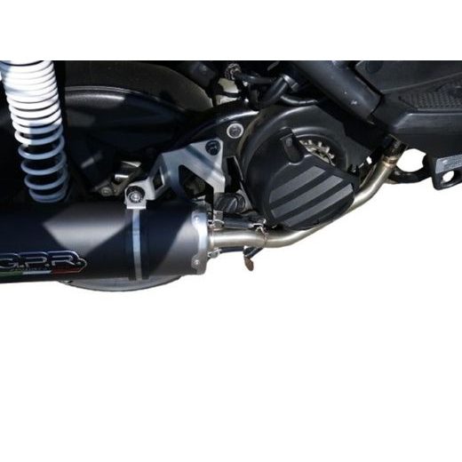 VÝFUK KOMPLETNÝ GPR FURORE NERO YA.6.1.RACE.FUNE MATTE BLACK INCLUDING REMOVABLE DB KILLER