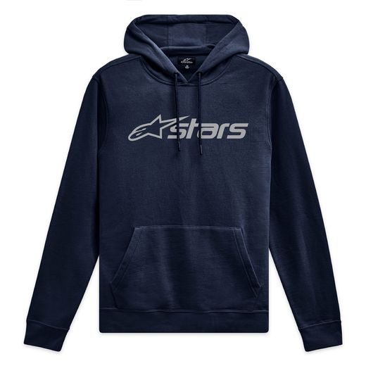 ALPINESTARS BLAZE HOODIE 3 – VOĽNOČASOVÁ MOTO MIKINA (MODRÁ/SIVÁ)