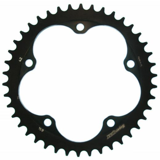 REŤAZOVÁ ROZETA SUPERSPROX RFE-614:42-BLK ČIERNA 42 ZUBOV,525