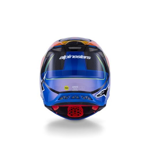 PRILBA SUPERTECH S-M10 ERA, ALPINESTARS (MODRÁ/ČERVENÁ/ŽLUTÁ FLUO) 2026