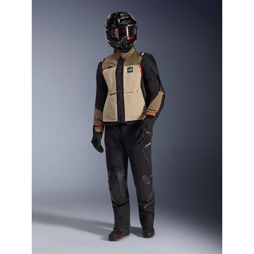 ALPINESTARS ANDES PRO DRYSTAR XF – MOTOCYKLOVÁ BUNDA NA CESTNÚ JAZDU (HNEDÁ/ČIERNA/ORANŽOVÁ) 2026
