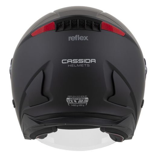 PRILBA REFLEX 2.0 SOLID, CASSIDA (ČIERNA MATNÁ/TMAVO SIVÁ) 2025