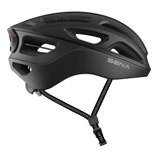 CYKLO PRILBA S HEADSETOM R1 EVO, SENA (MATNÁ ČIERNA)