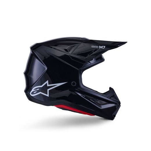 PRILBA SM7 SOLID, ALPINESTARS (ČIERNA) 2026