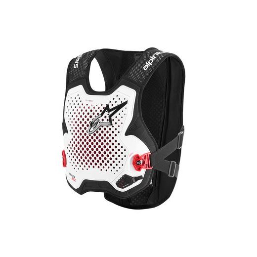 ALPINESTARS AIRBAGOVÁ VESTA TECH-AIR®MX PLASMA SYSTÉM – AIRBAGOVÝ SYSTÉM NA MOTORKU (BIELA/ČIERNA/ČERVENÁ, KOMPATIBILNÉ PRE DOWNHILL ALGORITMUS) 2027