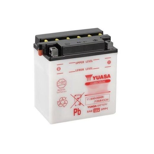 CONVENTIONAL 6V BATTERY NO ACID YUASA 6N2-2A-4