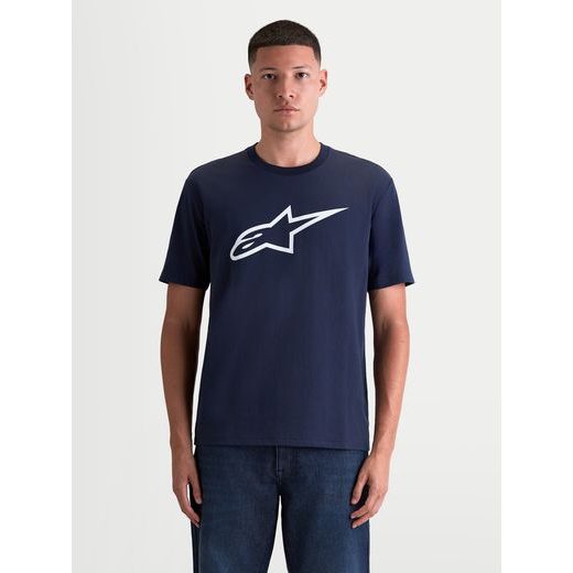 ALPINESTARS AGELESS 2.0 CSF – VOĽNOČASOVÉ MOTO TRIČKO (MODRÁ/BIELA)