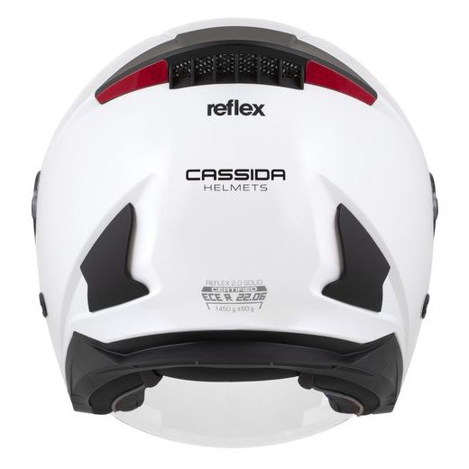 PRILBA REFLEX 2.0 SOLID, CASSIDA (BIELA/ČIERNA) 2025