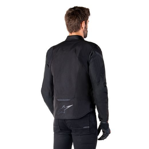 ALPINESTARS T-JAWS V4 WATERPROOF – MOTOCYKLOVÁ BUNDA NA CESTNÚ JAZDU (ČIERNA/ČIERNA) 2026