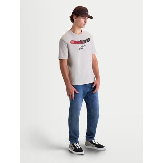 ALPINESTARS ELLIPTOGRIT CSF – VOĽNOČASOVÉ MOTO TRIČKO (SIVÁ)