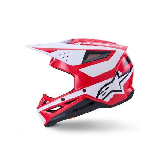PRILBA S-M3 HEAT, ALPINESTARS (ČERVENÁ/BÍLÁ/ČERNÁ) 2026