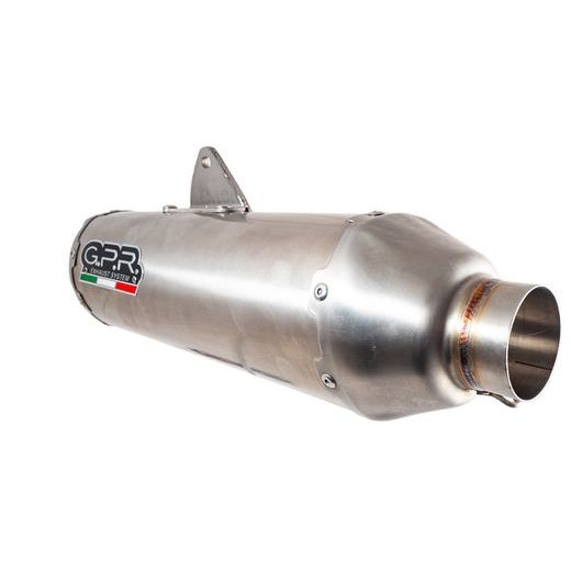 VÝFUK KOMPLETNÝ GPR PENTACROSS PNT.MX.26.IO BRUSHED STAINLESS STEEL INCLUDING REMOVABLE DB KILLER/SPARK ARRESTOR