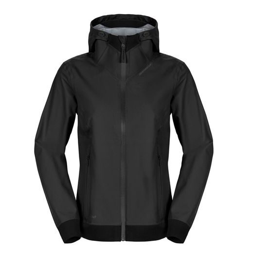 BUNDA HOODIE SHELL LADY, SPIDI, DÁMSKA (ČIERNA)