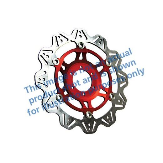 BRZDOVÝ KOTÚČ EBC VR1136RED ČERVENÁ