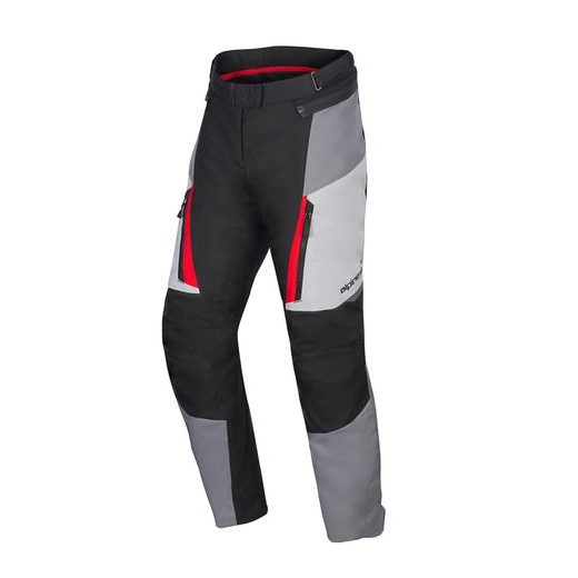 ALPINESTARS STELLA ST-1 WATERPROOF HONDA KOLEKCIA – DÁMSKE MOTOCYKLOVÉ NOHAVICE NA CESTNÚ JAZDU (SIVÁ/TMAVO SIVÁ/ČIERNA/ČERVENÁ) 2025