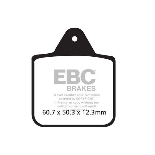 BRZDOVÉ OBLOŽENIE EBC FA273R