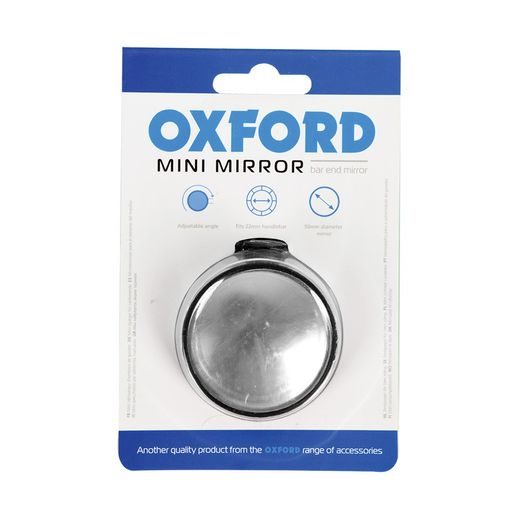 SPÄTNÉ ZRKADLO MINI UNIVERZÁLNY, OXFORD (ČIERNE, 1 KS) APLIKÁCIA L-P