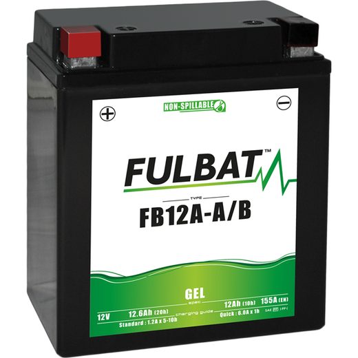 GELOVÝ AKUMULÁTOR FULBAT FB12A-A/B GEL (YB12A-A/B GEL)