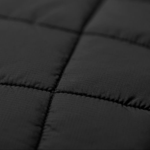 VYHRIEVANÁ VESTA DISTRICT, RACER, DÁMSKA (ČIERNA)