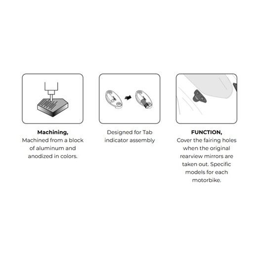 ČIAPKY NA ZRKADLÁ PUIG 22046N ČIERNA WITH TURN LIGHT