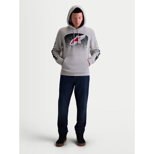 ALPINESTARS OBSESSED HOODIE – VOĽNOČASOVÁ MOTO MIKINA (SIVÁ)