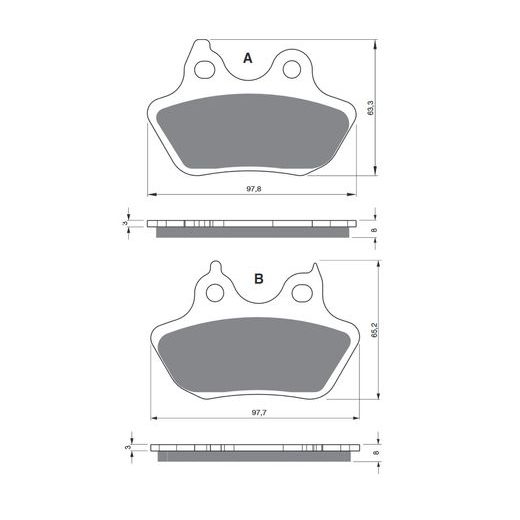 BRZDOVÉ OBLOŽENIE GOLDFREN 244 AD