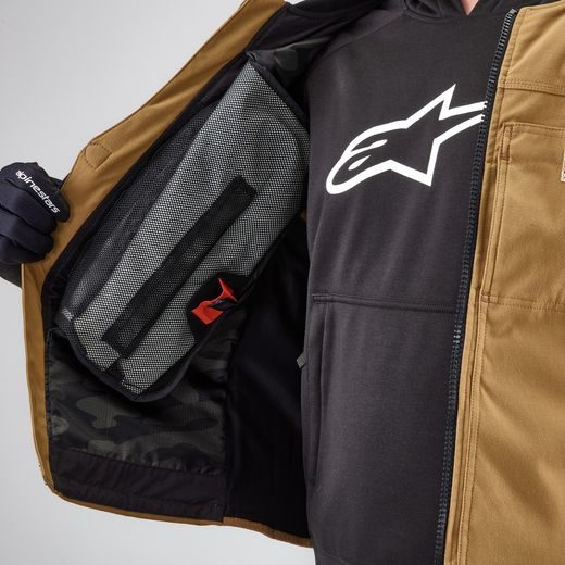 ALPINESTARS AIRBAGOVÁ VESTA TECH-AIR®3 CANVAS SYSTÉM – AIRBAGOVÝ SYSTÉM NA MOTORKU (ČIERNA) 2025