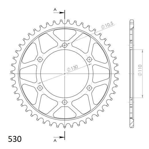 REŤAZOVÁ SADA D.I.D CHAIN - STRIEBORNÝ REŤAZ 530 VX, X-KRÚŽOK, KOLIESKO JT POGUMOVANÉ, ROZETA SUPERSPROX PRE YAMAHA FZ6 600 / FAZER 2004-2009