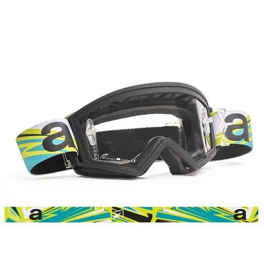 OKULIARE ARIETE MUDMAX SPARK 14970-SLO LIME OCTANIO - CLEAR LENS S ČAPMI