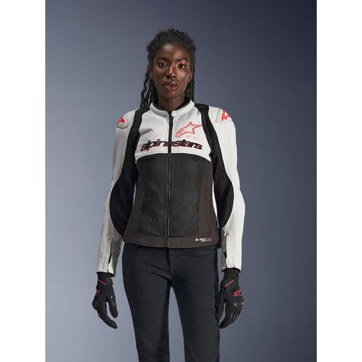 ALPINESTARS STELLA SMX AIR – DÁMSKA BUNDA NA MOTORKU (SVETLO SIVÁ/ČIERNA/RUŽOVÁ) 2026