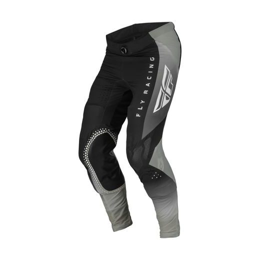 KALHOTY LITE, FLY RACING - USA 2023 (ČERNÁ/ŠEDÁ)