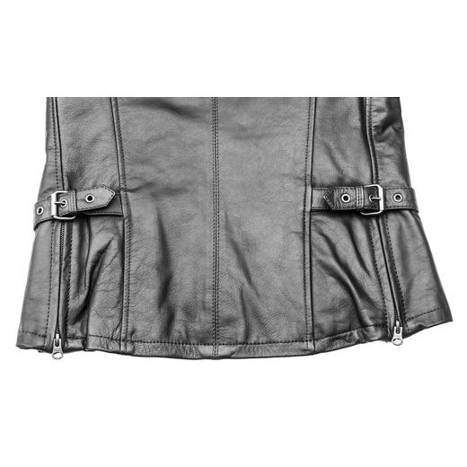 KOŽENÁ BUNDA MACK DÁMSKA, SPIDI (ČIERNA)