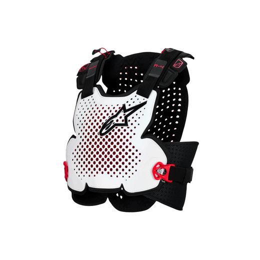 ALPINESTARS A-4 PLASMA – CHRÁNIČ HRUDNÍKA (ČIERNA/ČERVENÁ/BIELA) 2026