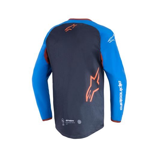 ALPINESTARS MAXDURA DUAL – MOTOKROSOVÝ DRES NA MX A ENDURO (TMAVO SIVÁ/MODRÁ/ORANŽOVÁ) 2026